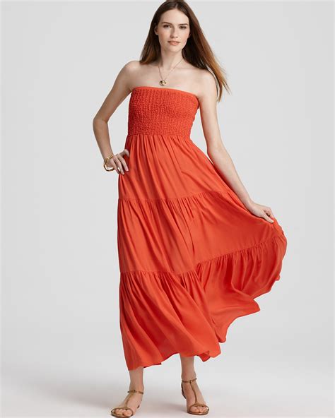 bloomingdales michael kors dresses|michael kors maxi dress.